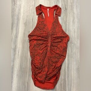 Free People rust and brown Size Medium NWT   Sleeveless Top